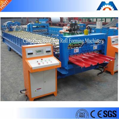 7.5KW Chain Drive Disesuaikan Otomatis CZ Purlin Mesin Produksi