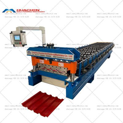 Trapezoidal Roof Sheet Forming Machine / Roll Forming Sheet IBR Roof Sheet Making Machine Mesin untuk membuat lembaran atap