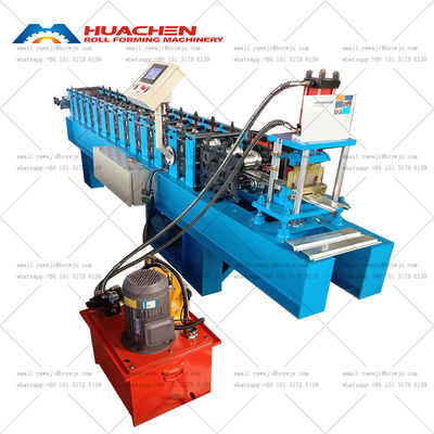 Custom Steel Roller Shutter Door Roll Forming Machine Untuk Dijual