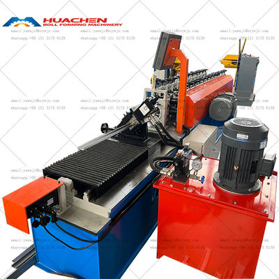 Mesin Pembentuk Roll Ceiling Keel Indoor Sistem Kontrol PLC Lemes