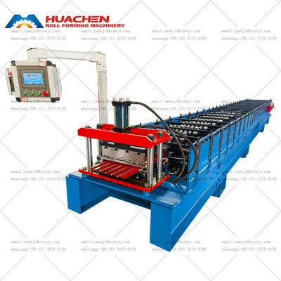 Mesin sheet metal trapezoidal satu lapisan untuk ketebalan 0,3-0,8 mm