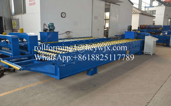 0.6mm Iso / Ce Ppgi Rolling Shutter Door Roll Forming Machine