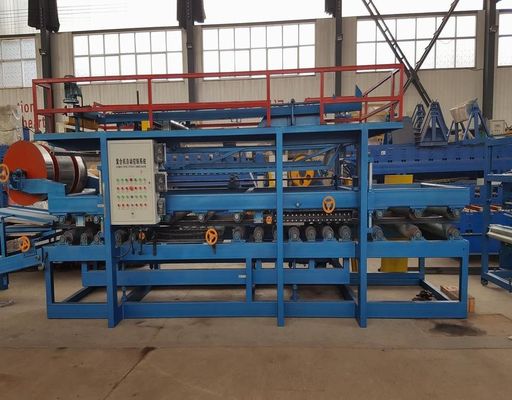 Panel Roll Panel Rolling Mesin Logam Ganda Jalur 0-5m / Min