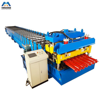 Andalucia Profile Color Steel Metal Glazed Tile Tile Roll Forming Machine