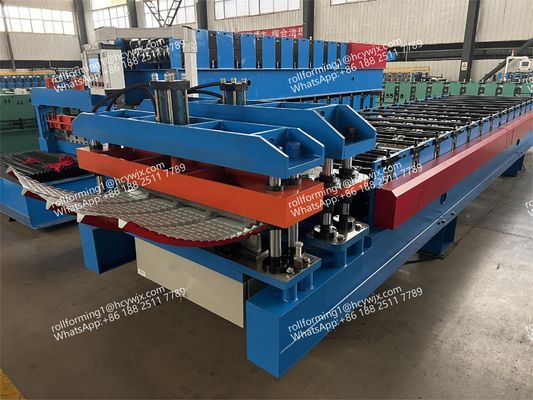 Dua Dalam Satu Arcing Roll Forming Machine Untuk Pasar Oman
