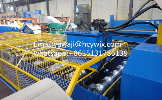 Mesin Membentuk Roof Tile Roller Berwarna Trapezoidal dengan Diameter Poros 70mm