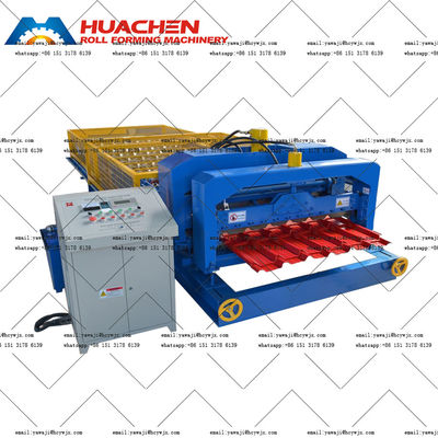 0.3mm Aluminium Profil Kaca Sheet Roll Forming Mesin