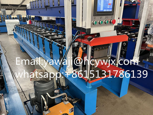Presisi Tinggi Ridge Cap Roll Forming Machine Cold Roll Forming Equipment Dalam 1.00mm