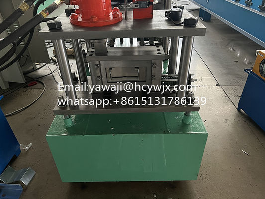 Layar Sentuh CEE Purlin Mesin Roll Forming Dengan Bahan 80mm