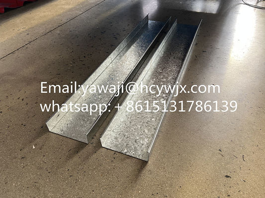 C Purlin Roll Forming Machine Dengan Switch Mudah