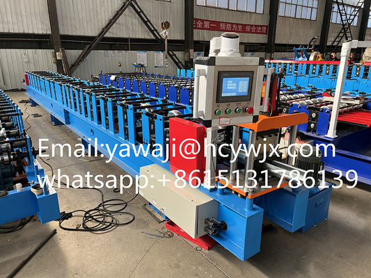 Full Automatic Talang Roll Forming Equipment / Plate Forming Machine 0.3mm - 0.6mm