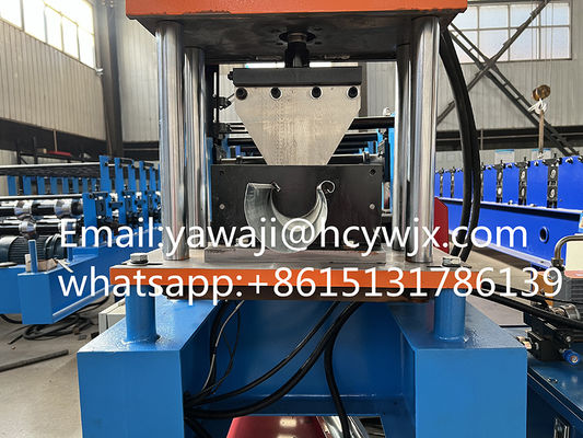 Full Automatic Talang Roll Forming Equipment / Plate Forming Machine 0.3mm - 0.6mm