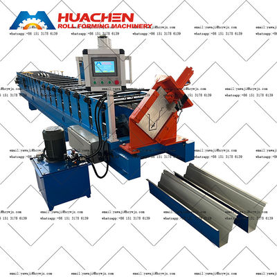 Mesin Roll Forming Talang Air Kontrol PLC Panasonic Untuk Dijual