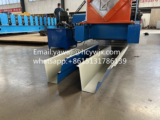 Mesin Roll Forming Talang Air Kontrol PLC Panasonic Untuk Dijual