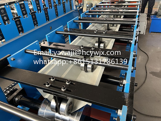 Mesin Roll Forming Talang Air Kontrol PLC Panasonic Untuk Dijual