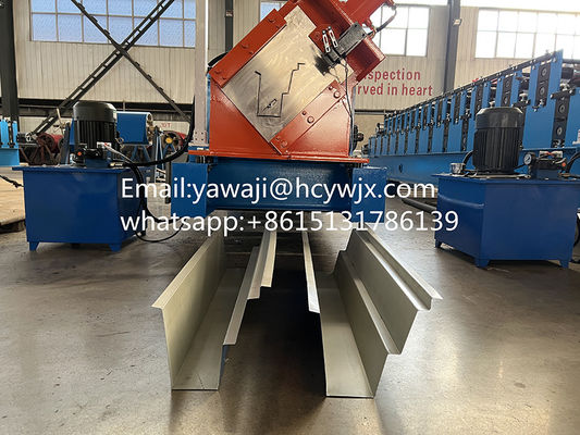 Mesin Roll Forming Talang Air Kontrol PLC Panasonic Untuk Dijual