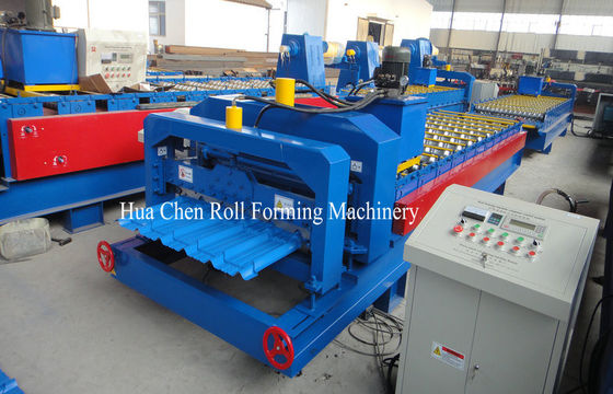 45 # Atap Baja Glazur Tile Roll Forming Machine Dengan Chrome Disepuh