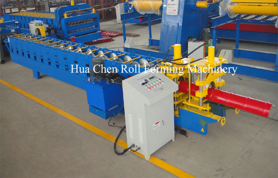 15 baris Ridge Cap Roll Forming Machine, peralatan cold roll forming