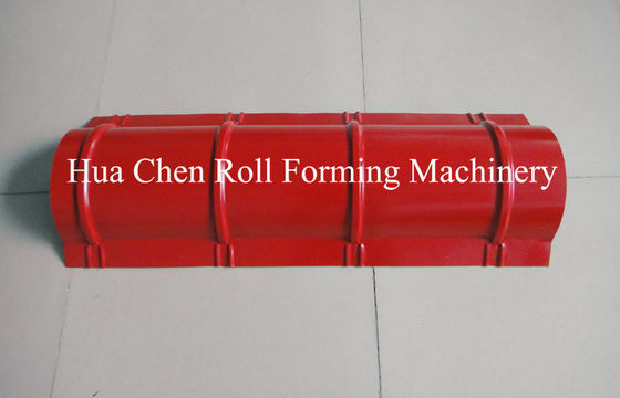 15 baris Ridge Cap Roll Forming Machine, peralatan cold roll forming