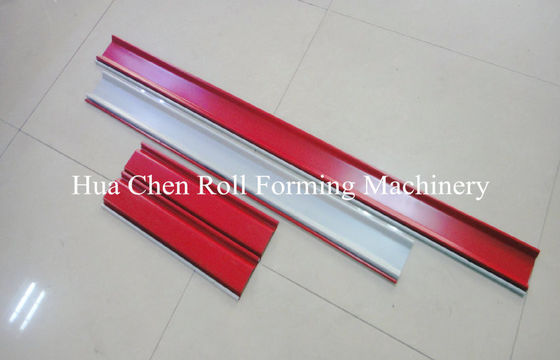 Kontrol PLC Shutter Door Roll Forming Machine 0.3-0.6mm 15m / Min