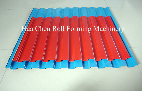 Keamanan Shutter Door Frame Roll Forming Machine Warna Steel Sheet Roller Garage