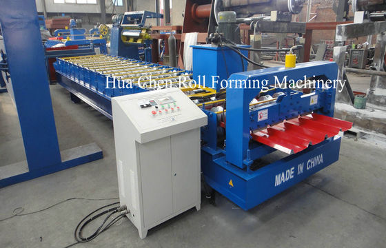 Hydraulic Cutting 17 Stations Roofing Roll Forming Machine High Grade 45# Steel