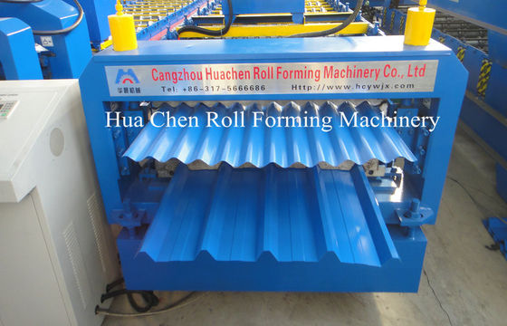 Double layers Used Roll Forming Machine plate rolling machine