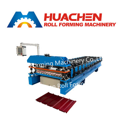 Mesin Roll Forming Genteng Atap Trapesium Standing Seam Roof Rolling