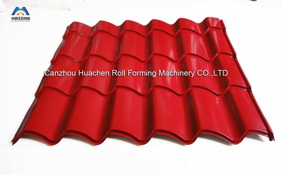 Listrik 1250MM Lebar Double Deck Mesin Roll Forming