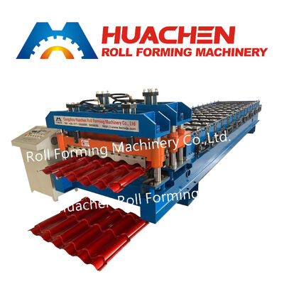 Mesin Membentuk Lembar Roofing Steel Tile Roll untuk Bahan Bangunan