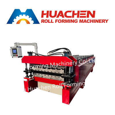 Otomatis Trapezoidal Profile Roll Former untuk produksi yang efisien Roll Forming Machine