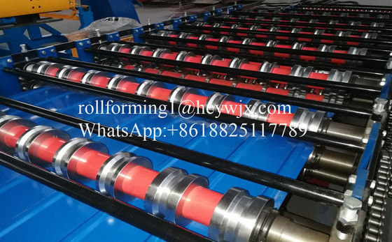 Panel Atap IBR Double Deck Mesin Roll Forming TR18 TR26