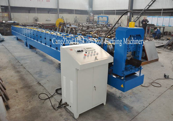 Plated chrome Gutter Roll Forming Machine For Metal Galvanized Steel Panel