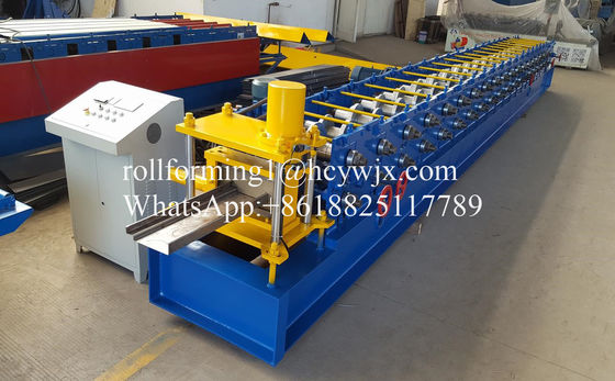 Bingkai Jendela Logam PLC Mesin Pembuat Kusen Pintu Baja 0.8mm