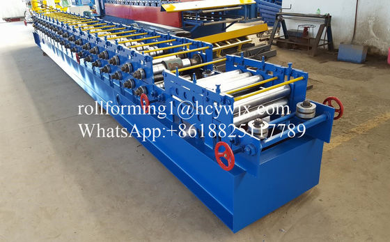 Bingkai Jendela Logam PLC Mesin Pembuat Kusen Pintu Baja 0.8mm