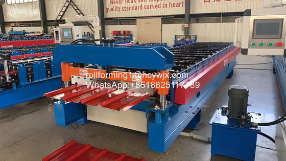 Panel Atap Oman 380v 8kw Sheet Roll Forming Machine