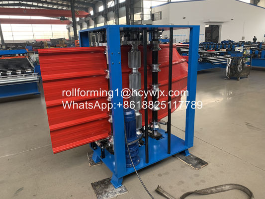 6m / Min Manual Arching 0.25mm Roof Sheet Crimping Machine