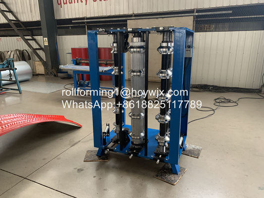 6m / Min Manual Arching 0.25mm Roof Sheet Crimping Machine