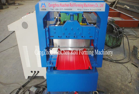 Clip Lock Type Steel Roofing Sheet Roll Forming Machine Panas Di Ghana