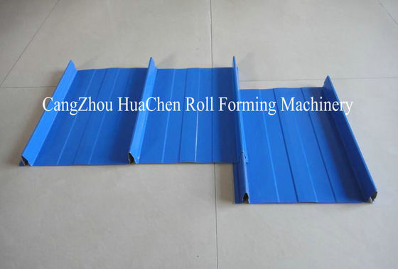Clip Lock Type Steel Roofing Sheet Roll Forming Machine Panas Di Ghana
