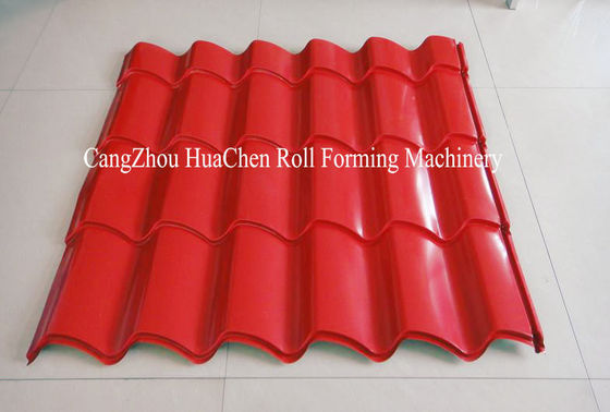 1250mm Double Layer Roll Forming Machine For Arc Cut Roofing Panel