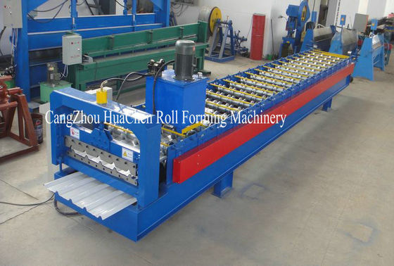 Trapezoid Cold Roll Forming Machine With Manual / Hydraulic Uncoiler