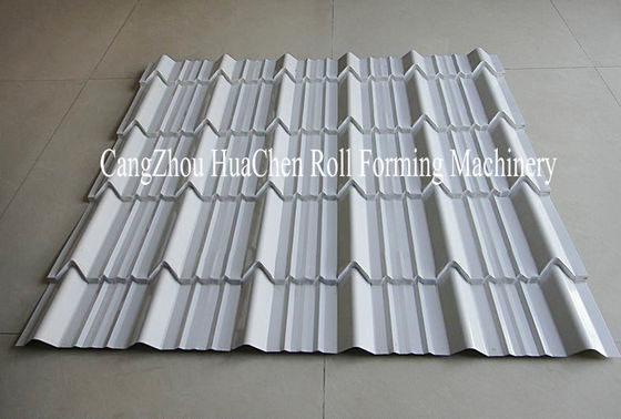 High Grade 45 # Shaft Double Layer Roll Forming Machine Untuk Panel Atap