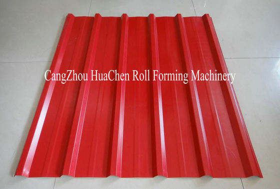 Mesin Pemotong Logam Hidrolik Roll Forming Lapisan Ganda Untuk Atap