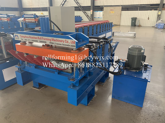 Bull Nose Cracking Metal Rollformer Untuk Sudut Melengkung