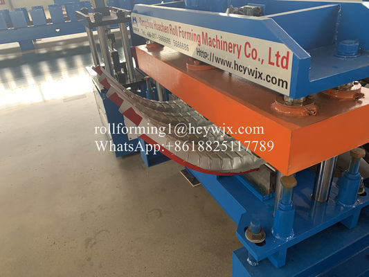 Bull Nose Cracking Metal Rollformer Untuk Sudut Melengkung