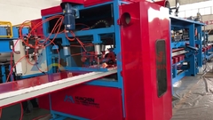 Garis produksi panel sandwich jahitan berdiri