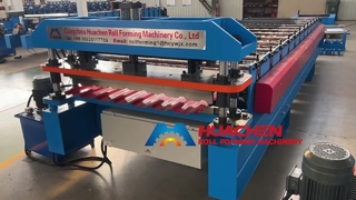 Mesin Roll Forming Atap Lembaran Atap & Panel Dinding IBR
